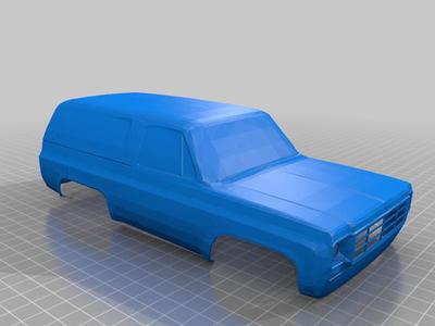 scx24 chevy blazer body