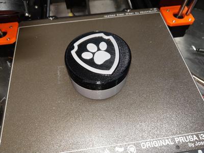 Paw Patrol - Round Box with Screw Top Lid