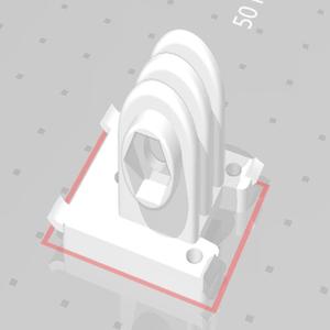 Go Pro mount - cloud 149 - cinewhoop 