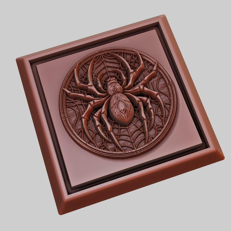 Spider Animal 3D Model for CNC Router Laser & 3D Printer