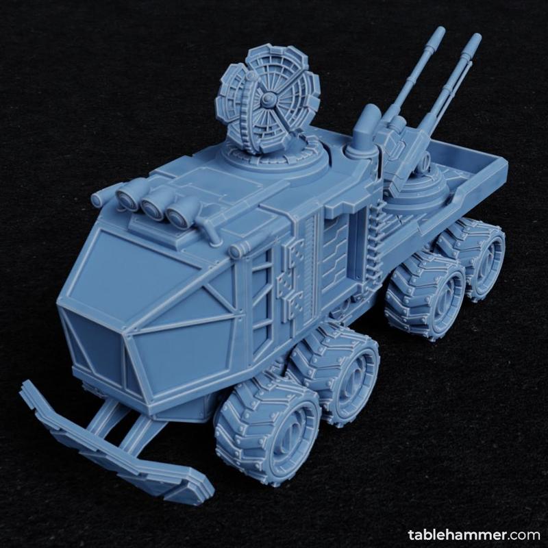 Avalanche Unit builder - human super heavy transport (Accell Union)