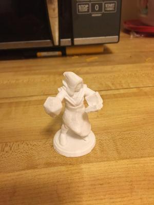 Wizard with Orb of D20