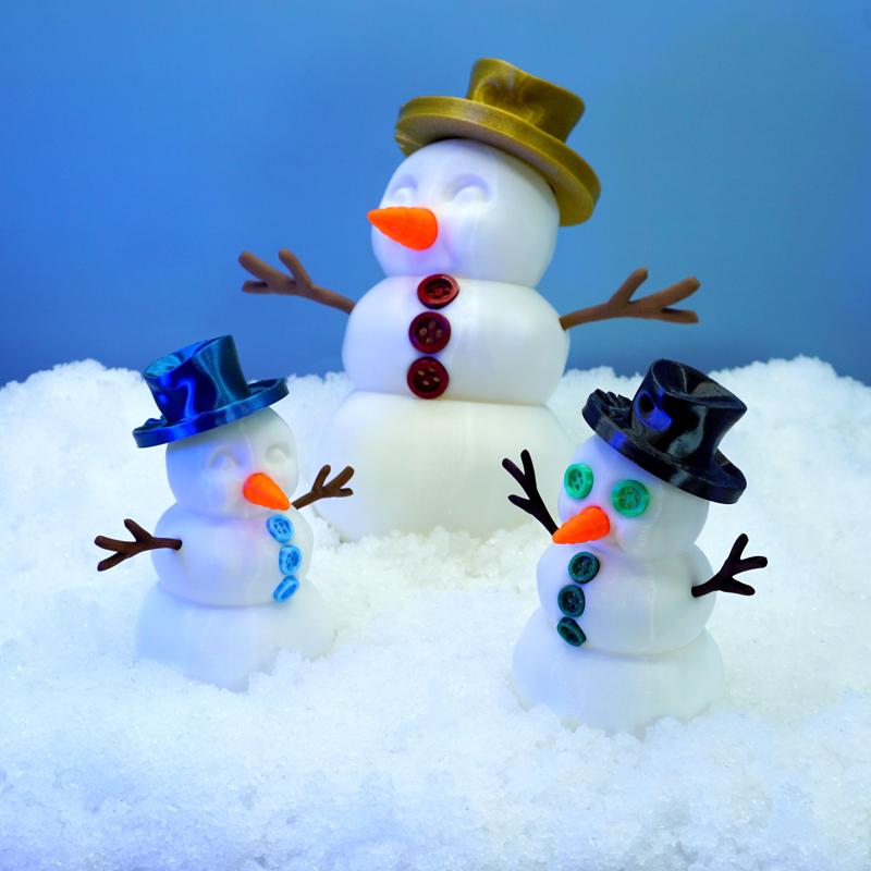 Articulated Snowman