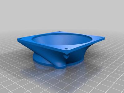 Ender 3 Pro Meanwell 92mm fan adapter