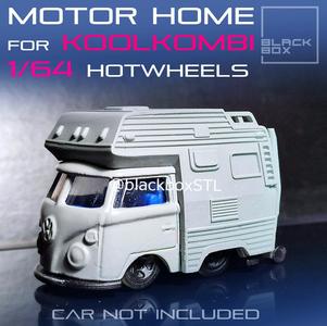 MOTOR HOME ADDON FOR KOOLKOMBI HOTWHEELS 1/64