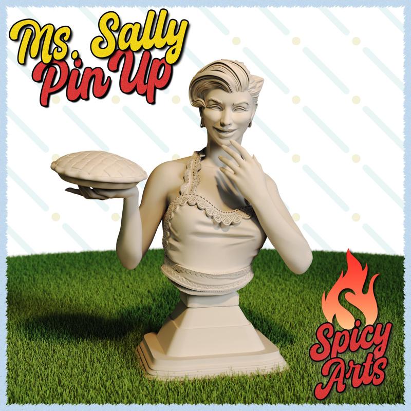 Ms. Sally - (SFW) Pin-Up Bust