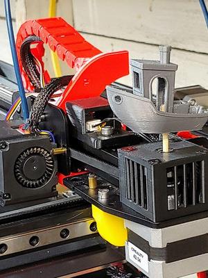 Ender 5 Axis Cover with Bearing