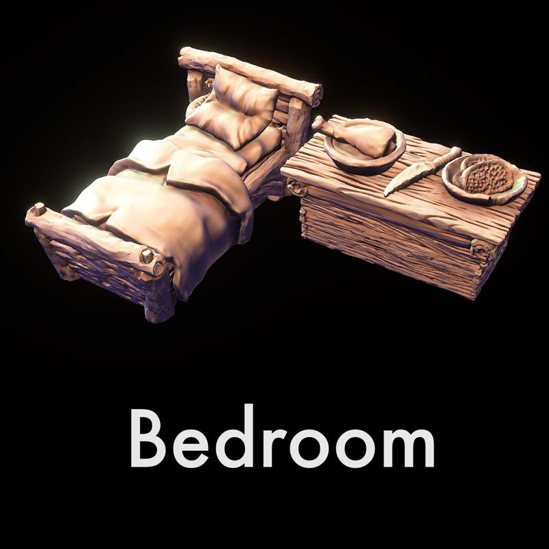 Medieval Bedroom stuff
