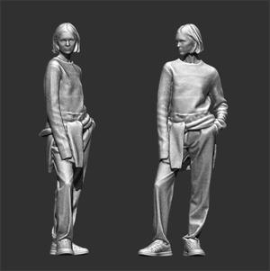 PEOPLE WOMEN W37 FIGURE DIORAMA