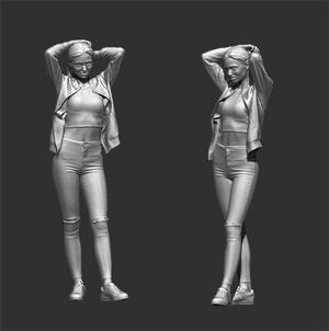 PEOPLE WOMEN W13 FIGURE DIORAMA