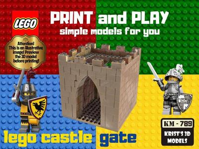 lego castle gate