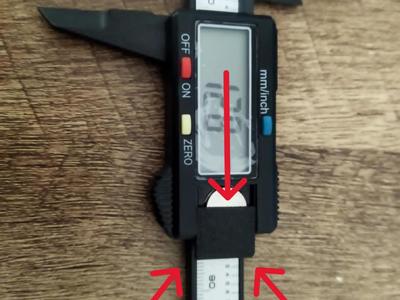 Battery Cover for Werckmann digital caliper