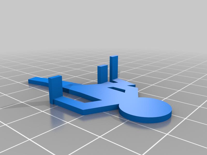 Stickman Remontant with Small and/or Large Support