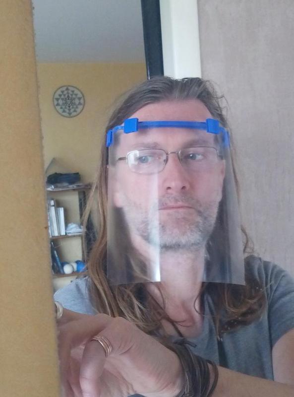 Visière simple de protection (simple Face shield)