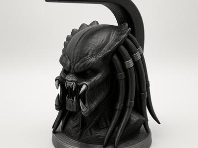Predator's Lair Headphone Stand Alien vs. Predator