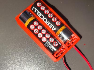 battery holder for AA