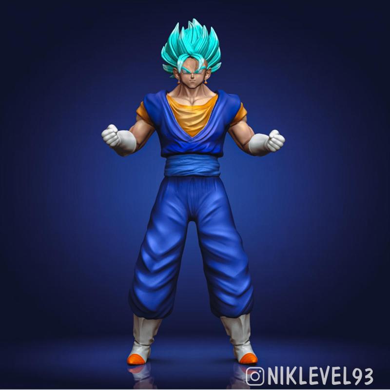 Vegito Super Saiyan Blue Dragon Ball 3D Printable