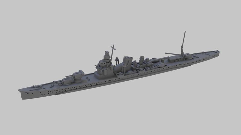 Imperial Japanese Navy Furutaka class cruiser
