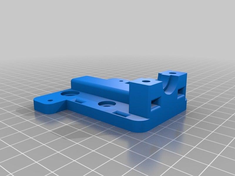 Mini V-Wheel Carriage for E3D v6 Extruder