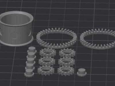 Gear Ring - no supoorts