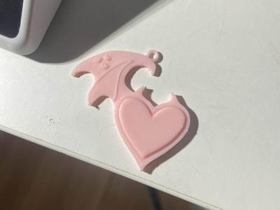 Gothic-Heart Earring