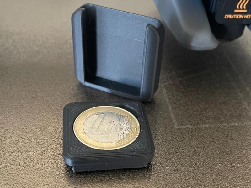 Euro Coin Storage Box