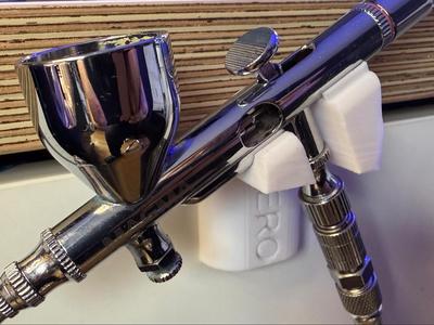 Airbrush handle for doors and drawer