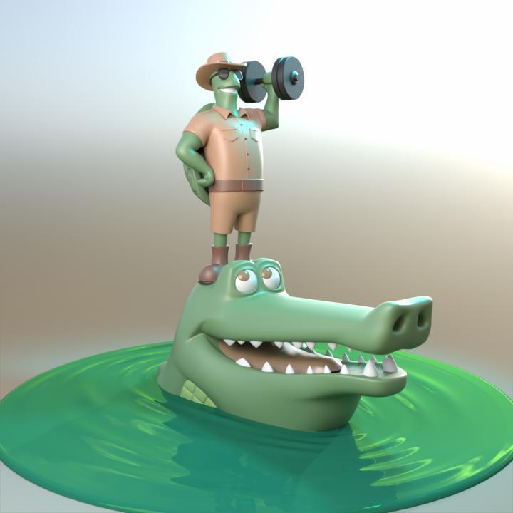 ROS Iron Irwini Mascot