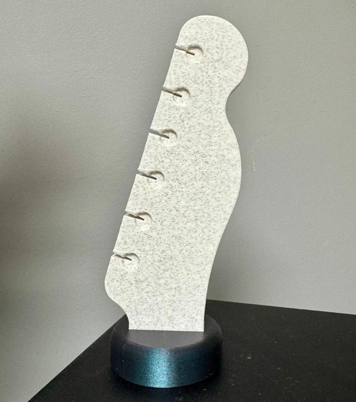 Guitar headstock pick / plectrum holder - Tele 