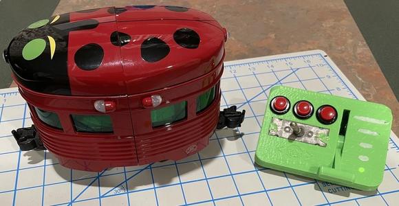 Eggliner Train Control receiver electronics mounting hardware