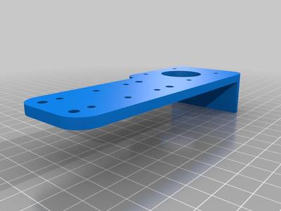 X axis mount for MGN12H linear rails 2040 extrusion