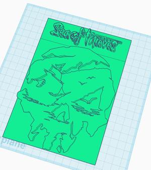 Sea of Thieves Skull Wall Mountable