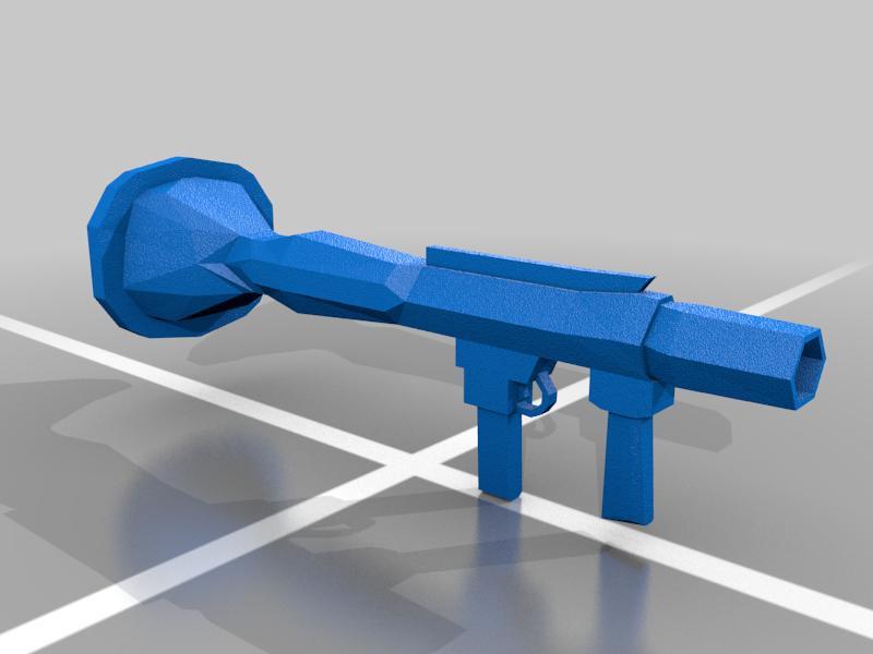 Action Figure Rocket Launcher