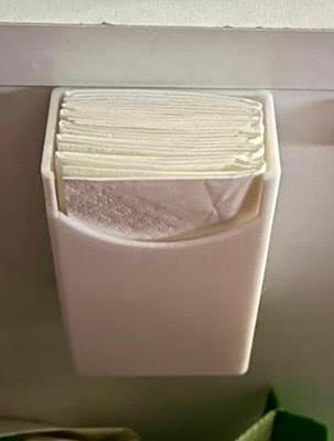 Taschentücherhalterung