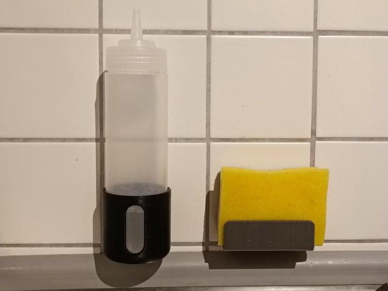 kitchen bottle holder
