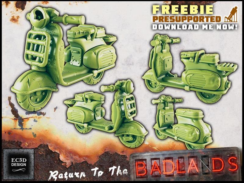 Wasteland Vespa [RETURN TO THE BADLANDS]