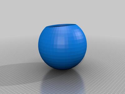 Med. Bowl or pot