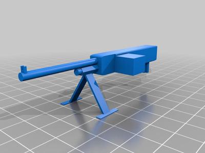 Bionicle M240 Machine Gun with tripod