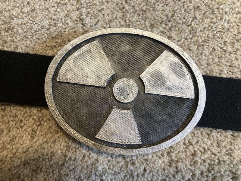 Duke Nukem Faux Belt Buckle