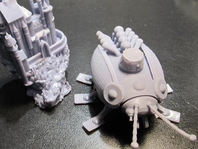 Steampunk style robo-beetle