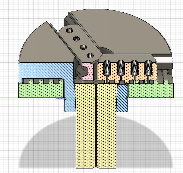 3 jaw chuck die alignment