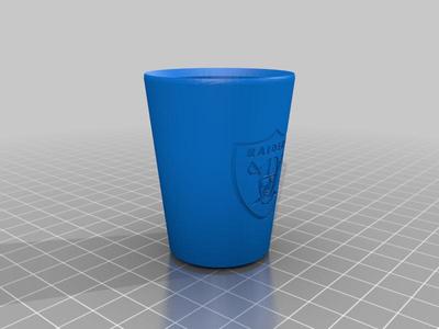 Raiders Shot Glass