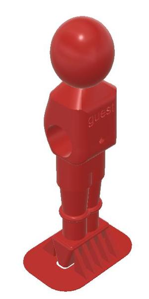 table football player