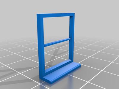 OO gauge windows 3 versions 19.5mm x 16mm x 5mm