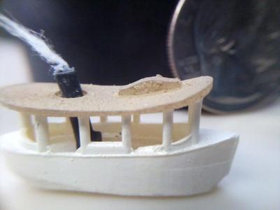 T Scale Jungle Cruise Boat