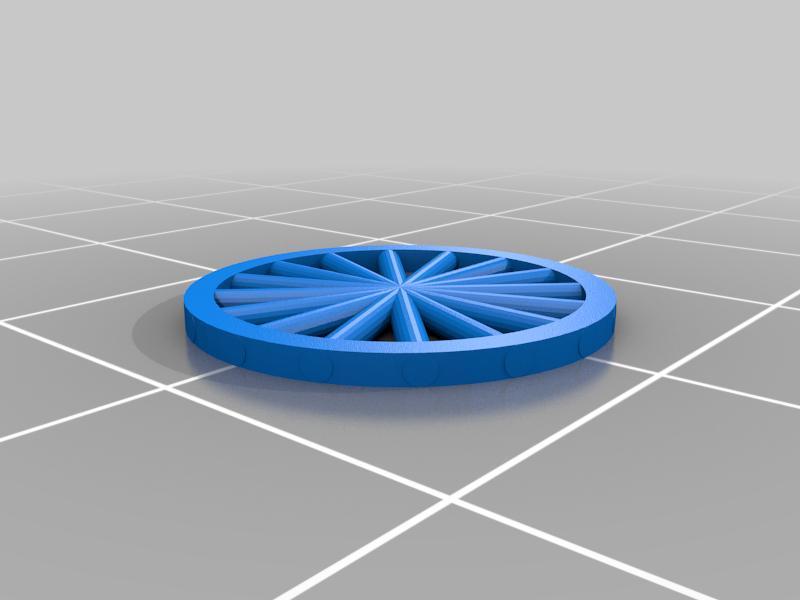 HO Scale Wagon Wheel