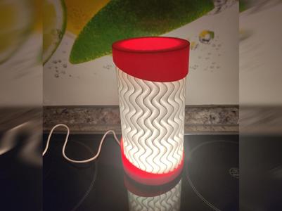 Wavy Lamp – 3D Printable Modern Lampshade