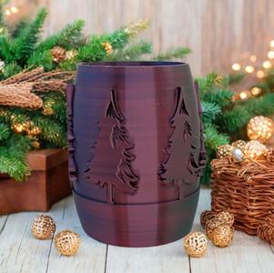 Forest Glow: The Perfect Christmas Holder 
