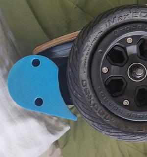 DIYelectricskateboard.com motormount V7 belt guard