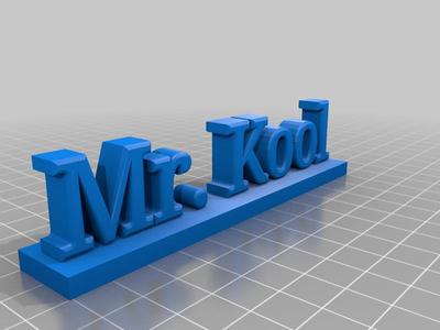 Mr. Kool
